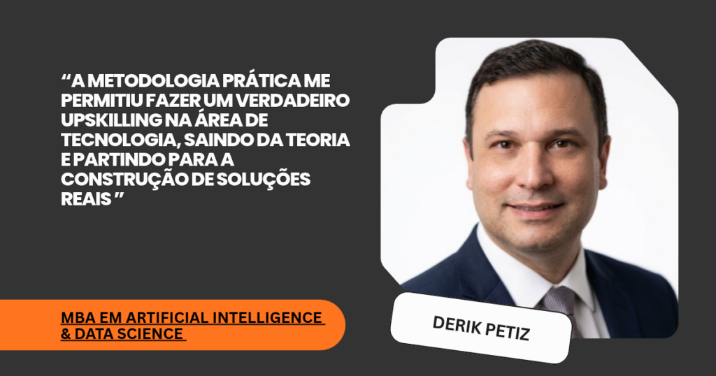 Da teoria à prática: como Derik fez upskilling em tech com o MBA da TripleTen